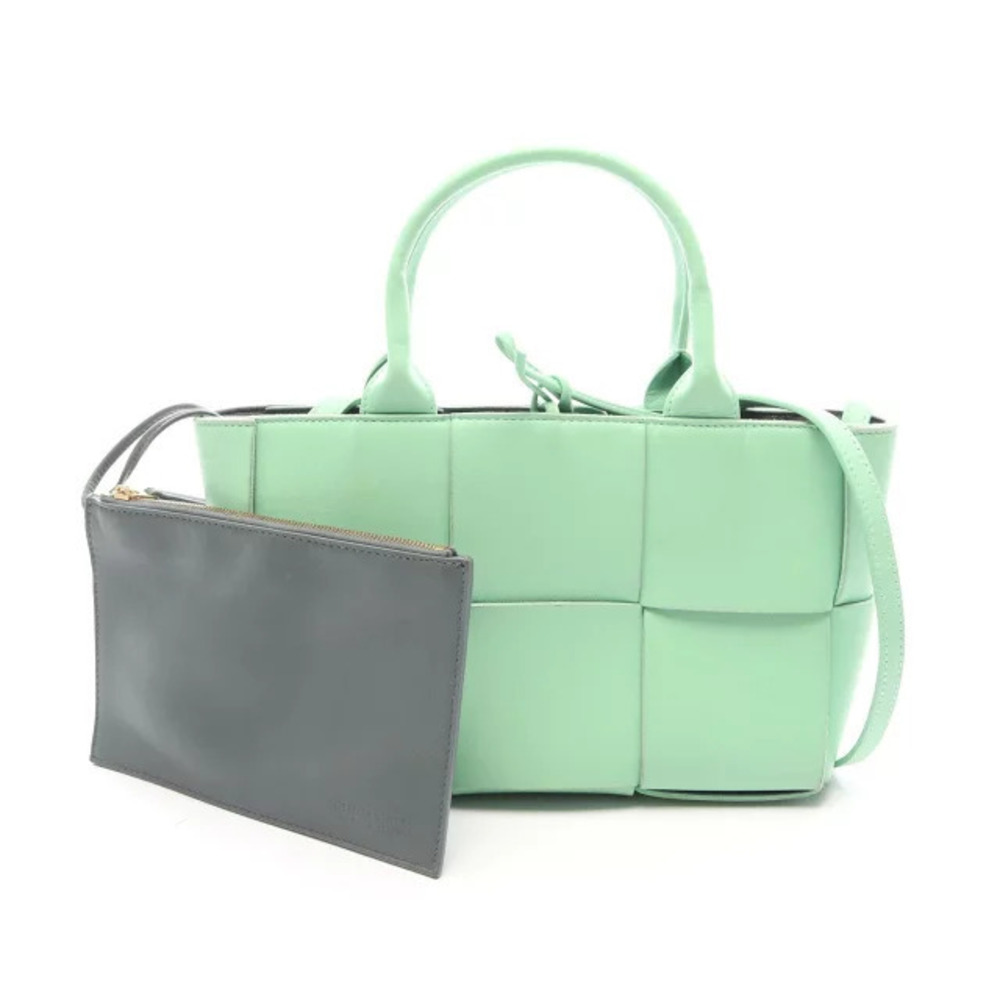 Bottega Veneta Arco Tote Bag Leather Green